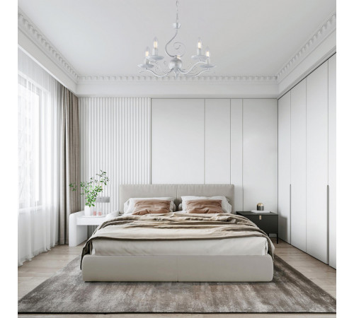 Подвесная люстра Arte Milano Amalfi 339934/5 WT+SL Подвесная люстра Arte Milano Amalfi 339934/5 WT+SL