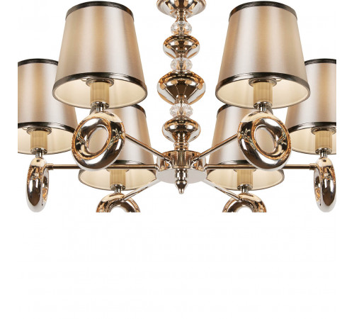 Подвесная люстра iLamp Brooklyn P2401-6 Nickel Подвесная люстра iLamp Brooklyn P2401-6 Nickel