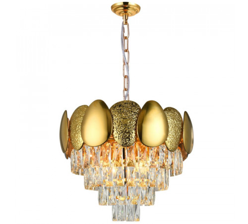 Подвесная люстра Natali Kovaltseva CHIC 81437/8C GOLD Подвесная люстра Natali Kovaltseva CHIC 81437/8C GOLD