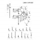 Подвесная люстра Lumien Hall Narcisse LH0011/18P-SGD