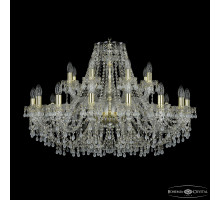 Подвесная люстра Bohemia Ivele Crystal 1410/16+8/360 G V0300