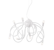 Подвесная люстра Ideal Lux Multiflex SP8 Bianco 141893