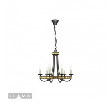 Подвесная люстра iLamp Dream 10190-6P BK