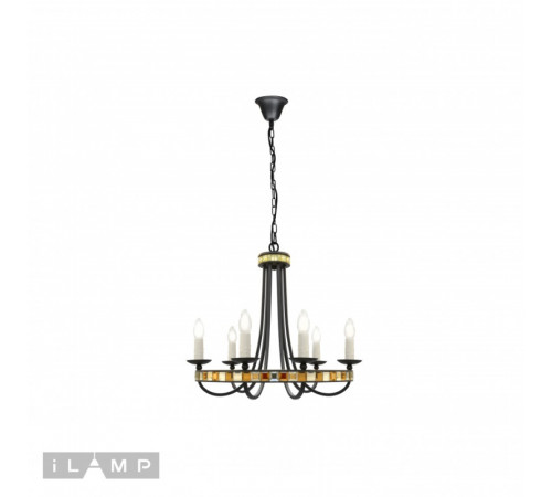 Подвесная люстра iLamp Dream 10190-6P BK Подвесная люстра iLamp Dream 10190-6P BK