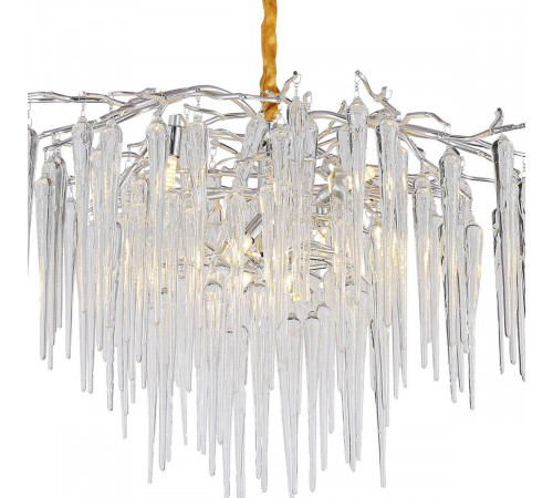Подвесная люстра Lumien Hall Emelin LH3066/10P-SL-CL Подвесная люстра Lumien Hall Emelin LH3066/10P-SL-CL