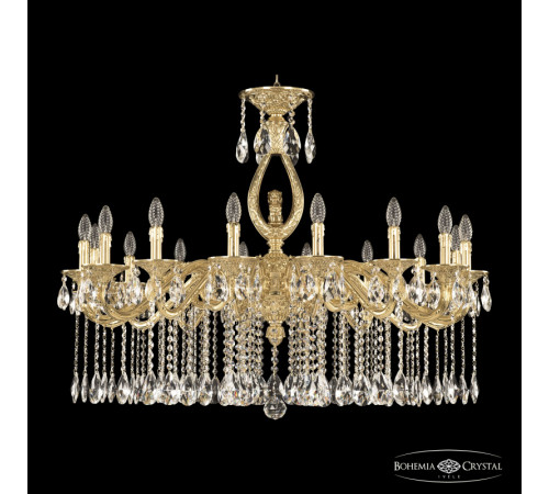 Подвесная люстра Bohemia Ivele Crystal Florence 71402/16/360 A G FL2M