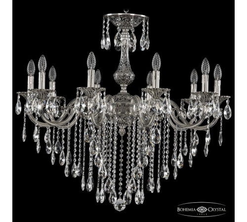 Подвесная люстра Bohemia Ivele Crystal Verona 72101/10/300 B NB