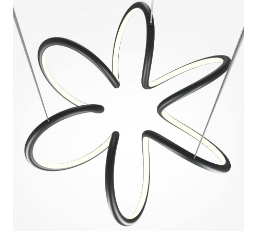 Подвесная люстра Maytoni Curve MOD241PL-L60BK