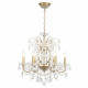 Подвесная люстра Crystal Lux ODELIS SP6 GOLD