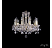Подвесная люстра Bohemia Ivele Crystal 1402/10/141 G