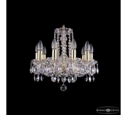 Подвесная люстра Bohemia Ivele Crystal 1402/10/141 G Подвесная люстра Bohemia Ivele Crystal 1402/10/141 G