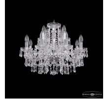Подвесная люстра Bohemia Ivele Crystal 1403/8+4/195 Ni