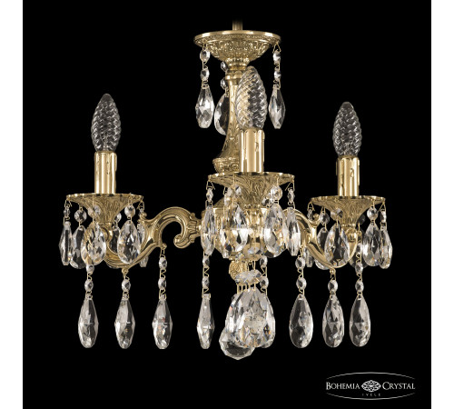Подвесная люстра Bohemia Ivele Crystal Verona 72101/3/125 A G Подвесная люстра Bohemia Ivele Crystal Verona 72101/3/125 A G