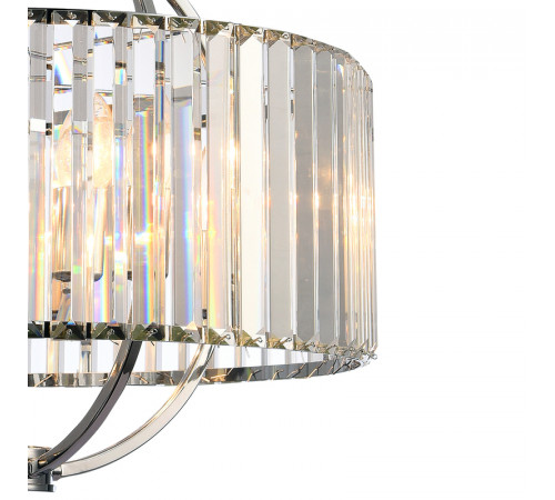 Подвесная люстра Natali Kovaltseva PLAZA 81408/5C CHROME Подвесная люстра Natali Kovaltseva PLAZA 81408/5C CHROME