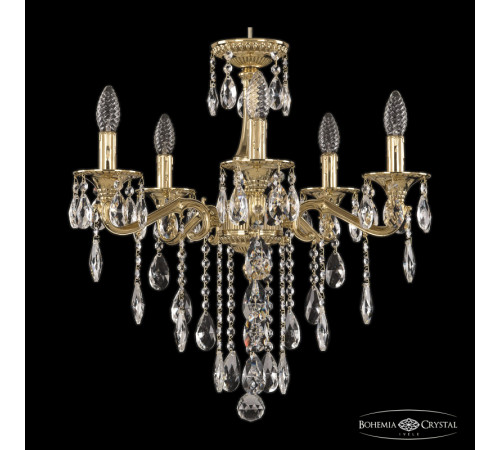 Подвесная люстра Bohemia Ivele Crystal 73102/5/175 B G Подвесная люстра Bohemia Ivele Crystal 73102/5/175 B G