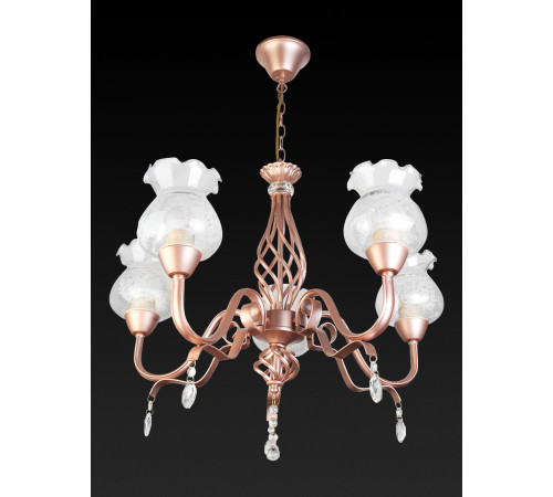 Подвесная люстра Toplight Kelli TL5680D-05PG Подвесная люстра Toplight Kelli TL5680D-05PG