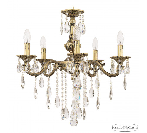 Подвесная люстра Bohemia Ivele Crystal AL78101/5/175 B AGB
