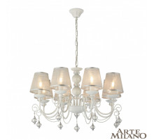 Подвесная люстра Arte Milano 347620/8 WT+SL