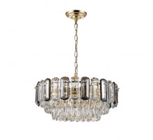 Подвесная люстра Lumien Hall Bernat LH0062/8P-GD-SMK-CL