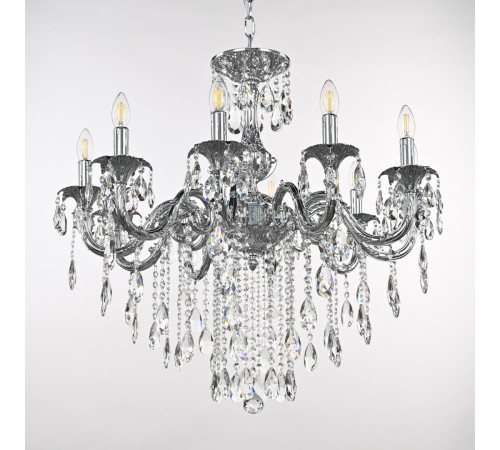 Подвесная люстра Bohemia Ivele Crystal AL79101/10/250 B Ni