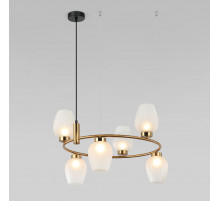 Подвесная люстра Eurosvet Alva 30183/6 латунь a064683