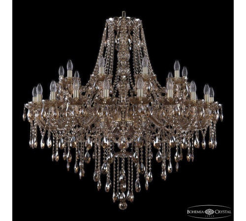 Подвесная люстра Bohemia Ivele Crystal 1415/20+10/400 G M721 Подвесная люстра Bohemia Ivele Crystal 1415/20+10/400 G M721