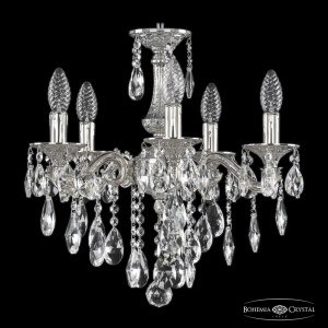 Подвесная люстра Bohemia Ivele Crystal Florence 71102/5/125 B Ni