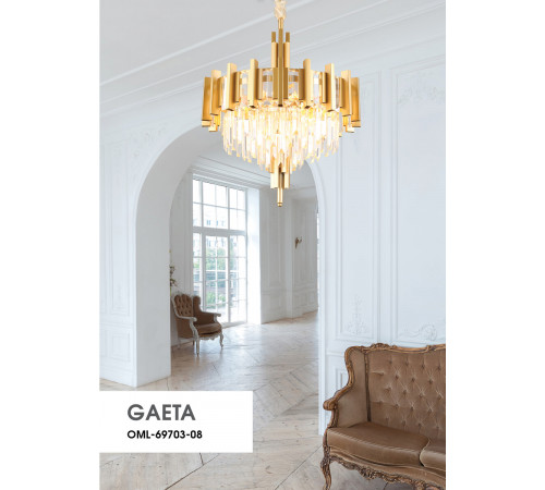 Подвесная люстра Omnilux Gaeta OML-69703-08 Подвесная люстра Omnilux Gaeta OML-69703-08