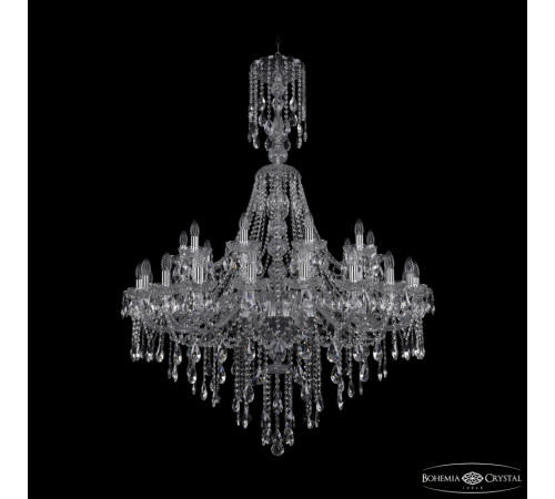 Подвесная люстра Bohemia Ivele Crystal 1415/20+10/400/XL-154 Ni Подвесная люстра Bohemia Ivele Crystal 1415/20+10/400/XL-154 Ni