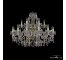 Подвесная люстра Bohemia Ivele Crystal 1410/10+5/300/2d G V7010