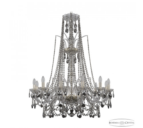 Подвесная люстра Bohemia Ivele Crystal 1411/12/300/XL-108 G R731 Подвесная люстра Bohemia Ivele Crystal 1411/12/300/XL-108 G R731