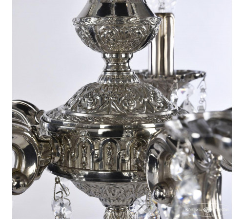 Подвесная люстра Bohemia Ivele Crystal Verona 72101/5/125 B Ni