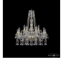 Подвесная люстра Bohemia Ivele Crystal 1413/10+5/220/h-71 G