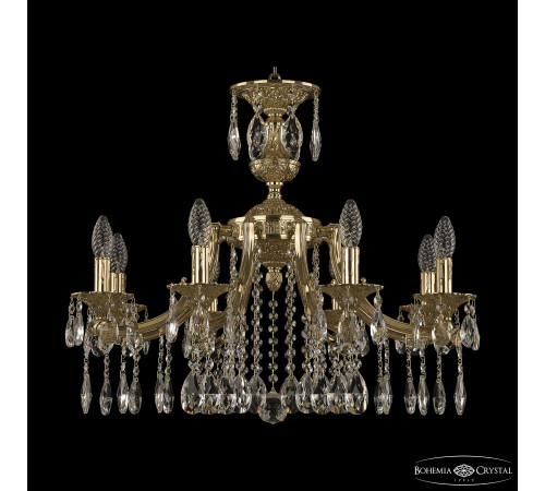 Подвесная люстра Bohemia Ivele Crystal Verona 72211/8/210 A G Подвесная люстра Bohemia Ivele Crystal Verona 72211/8/210 A G