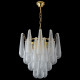 Подвесная люстра Crystal Lux FONTAIN SP8 GOLD