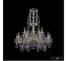 Подвесная люстра Bohemia Ivele Crystal 1411/10+5/240/XL-86 G