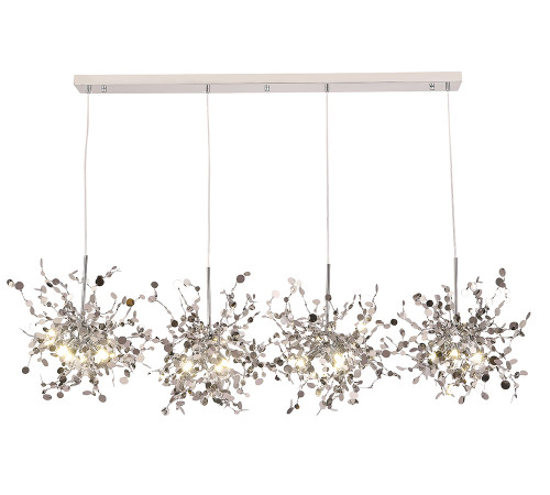 Подвесная люстра Crystal Lux GARDEN SP3х4 L1600 CHROME