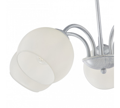 Подвесная люстра Arte Milano Amalfi 335010/5 WT+SL Подвесная люстра Arte Milano Amalfi 335010/5 WT+SL