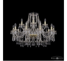 Подвесная люстра Bohemia Ivele Crystal 1403/10+5/300 G