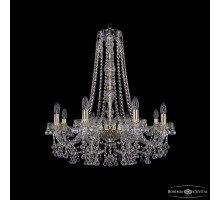 Подвесная люстра Bohemia Ivele Crystal 1409/8/240/h-75 G