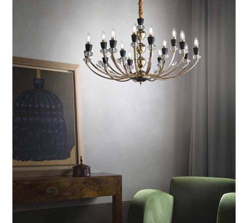 Подвесная люстра Ideal Lux Vanity SP15 206639 Подвесная люстра Ideal Lux Vanity SP15 206639