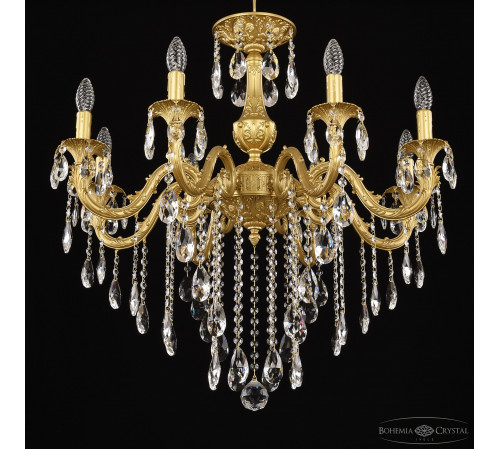 Подвесная люстра Bohemia Ivele Crystal AL79101/8/250 B AG Подвесная люстра Bohemia Ivele Crystal AL79101/8/250 B AG