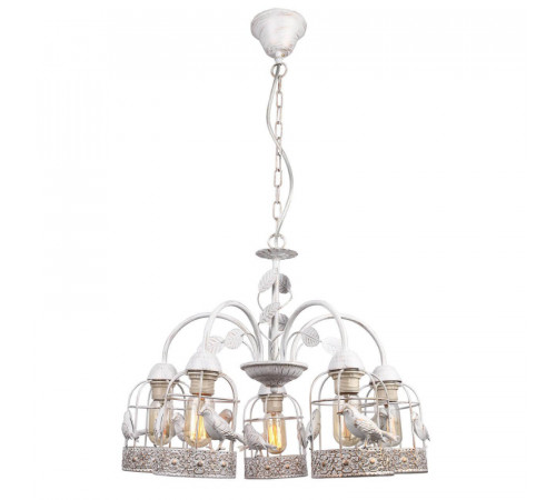 Подвесная люстра Arte Lamp Cincia A5090LM-5WG Подвесная люстра Arte Lamp Cincia A5090LM-5WG