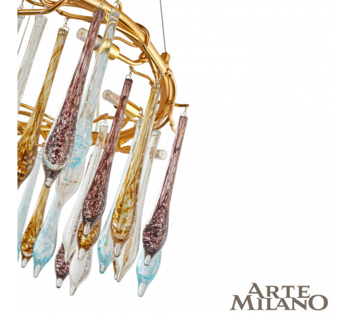 Подвесная люстра Arte Milano 500.D800.H350.G9.10 G