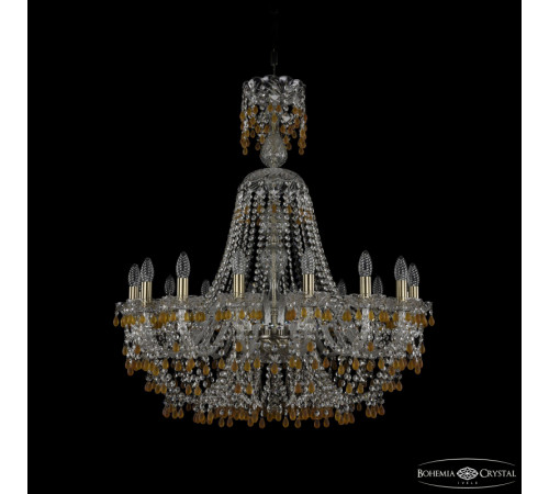 Подвесная люстра Bohemia Ivele Crystal 1410/16/300/XL-95 Pa V1003 Подвесная люстра Bohemia Ivele Crystal 1410/16/300/XL-95 Pa V1003