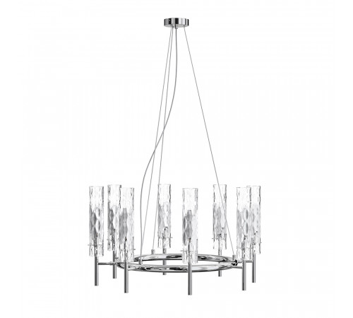 Подвесная люстра Crystal Lux PRIMAVERA SP8 CHROME