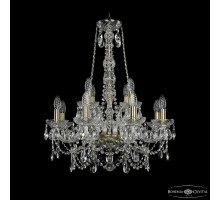 Подвесная люстра Bohemia Ivele Crystal 1411/8+4/195/h-70 Pa