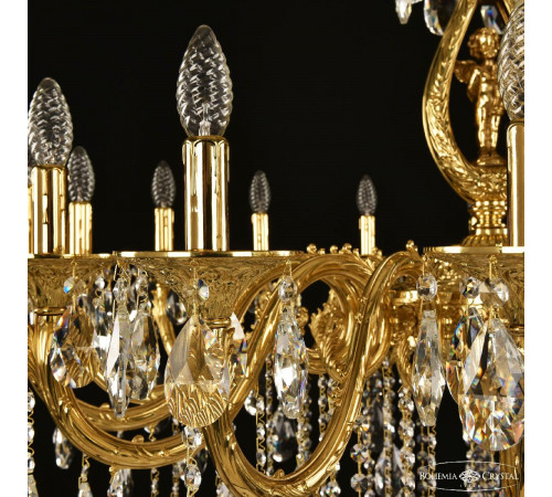 Подвесная люстра Bohemia Ivele Crystal Florence 71401/16/360 B G FA10B