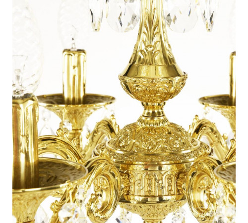 Подвесная люстра Bohemia Ivele Crystal Florence 71102/6/125 A G Подвесная люстра Bohemia Ivele Crystal Florence 71102/6/125 A G