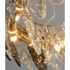 Подвесная люстра Delight Collection D8011P/R-1000 gold/smoky